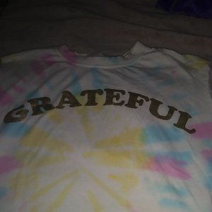Tie dye no sleeve shirt
